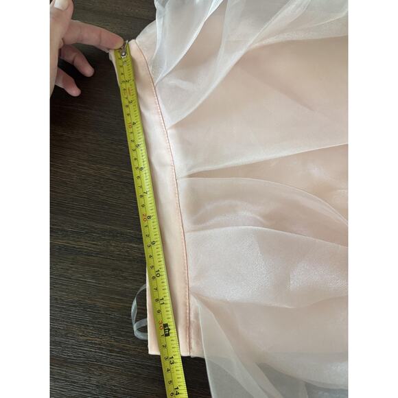 Organza Skirt Tutu Blush Pink Evening Ballet Nights by Teeze Me XS - Picture 5 of 6